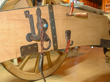 Alain Montpied - Artisan Wheelwright - Field artillery carriage