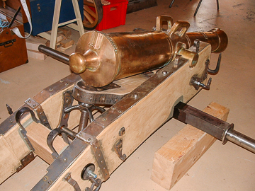 Alain Montpied - Artisan Wheelwright - Field artillery carriage