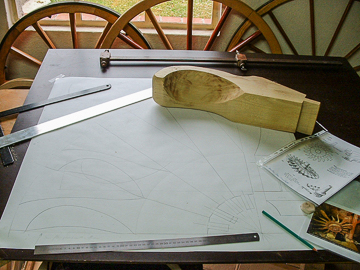 Alain Montpied - Artisan Wheelwright - Horizontal mill wheel